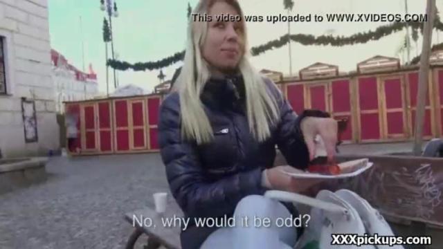 Public fuck with sexy teen amateur and horny tourist for cash 01